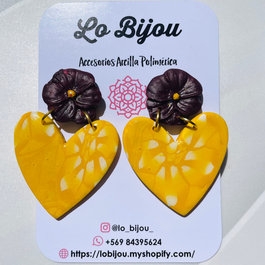 Corazón y flor 2