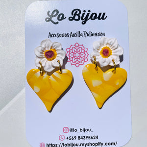Corazón y flor 6
