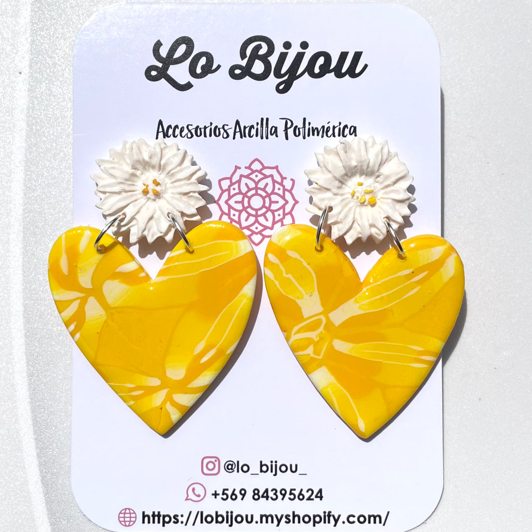 Corazón y flor 1